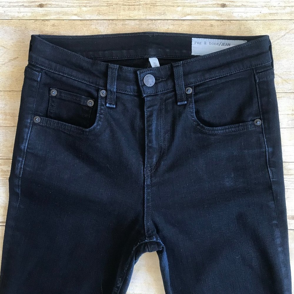 Rag & Bone Justine Crop Skinny Jeans 26 x 26 Braid